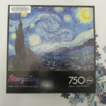 Reproduction of Van Gogh's Starry Night painting