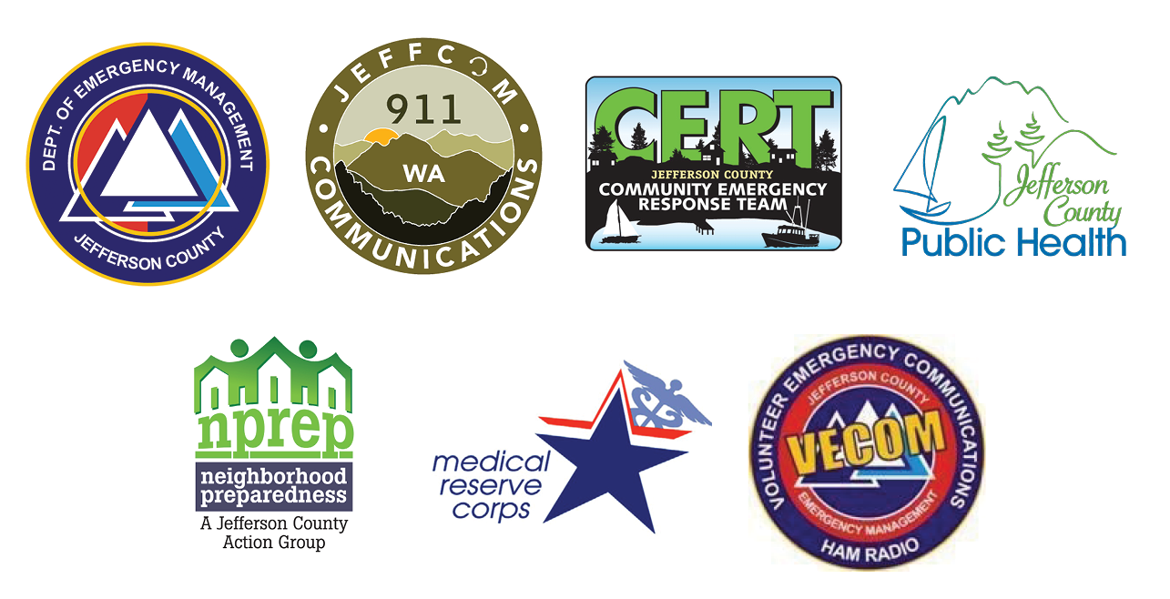 Department of Emergency Management Logo Compilation