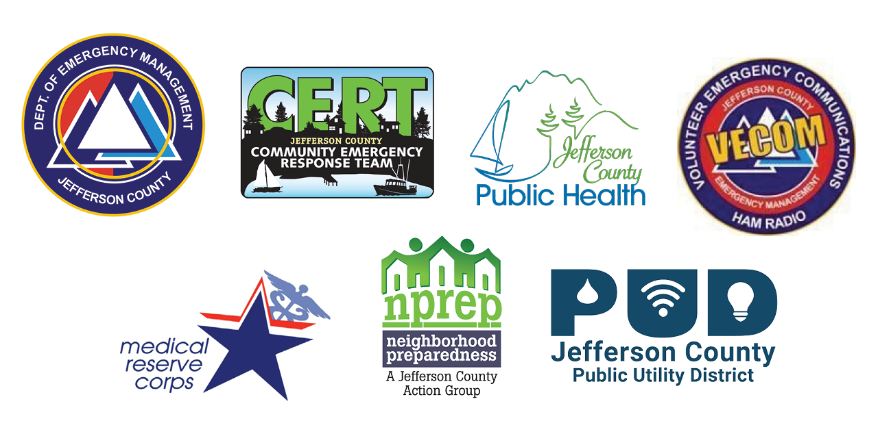 Logos of Jefferson County Emergency Management departments