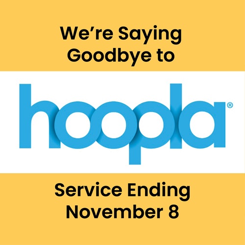 hoopla service ending November 8, 2026