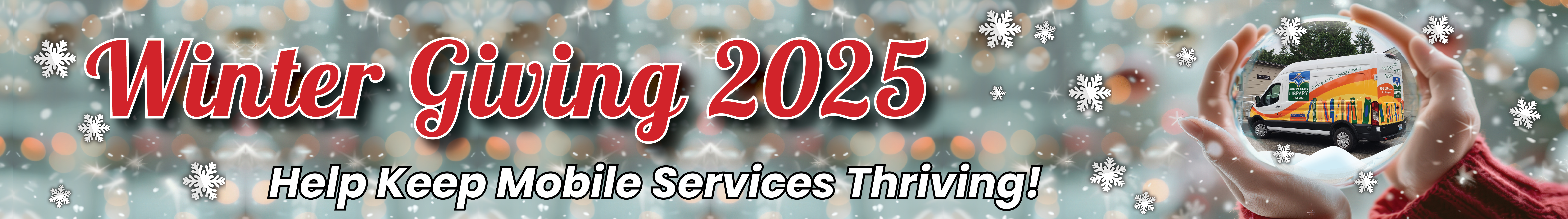 Winter Giving: Support Your Library!