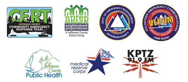Logos of Jefferson County Emergency Management departments