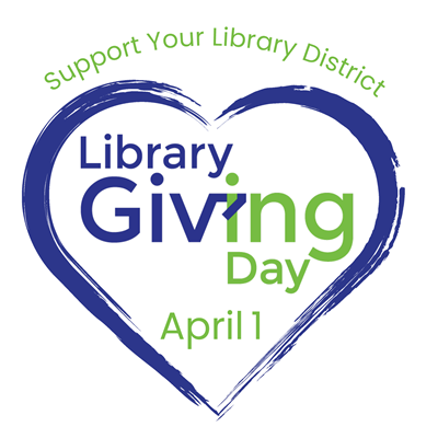 April 1st is Library Giving Day.