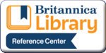 Orange and Blue logo for Britannica Library Reference Center