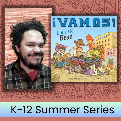 Drawing Your World with Raúl The Third (PK-2nd Grade)