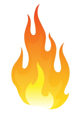 fire graphic flames