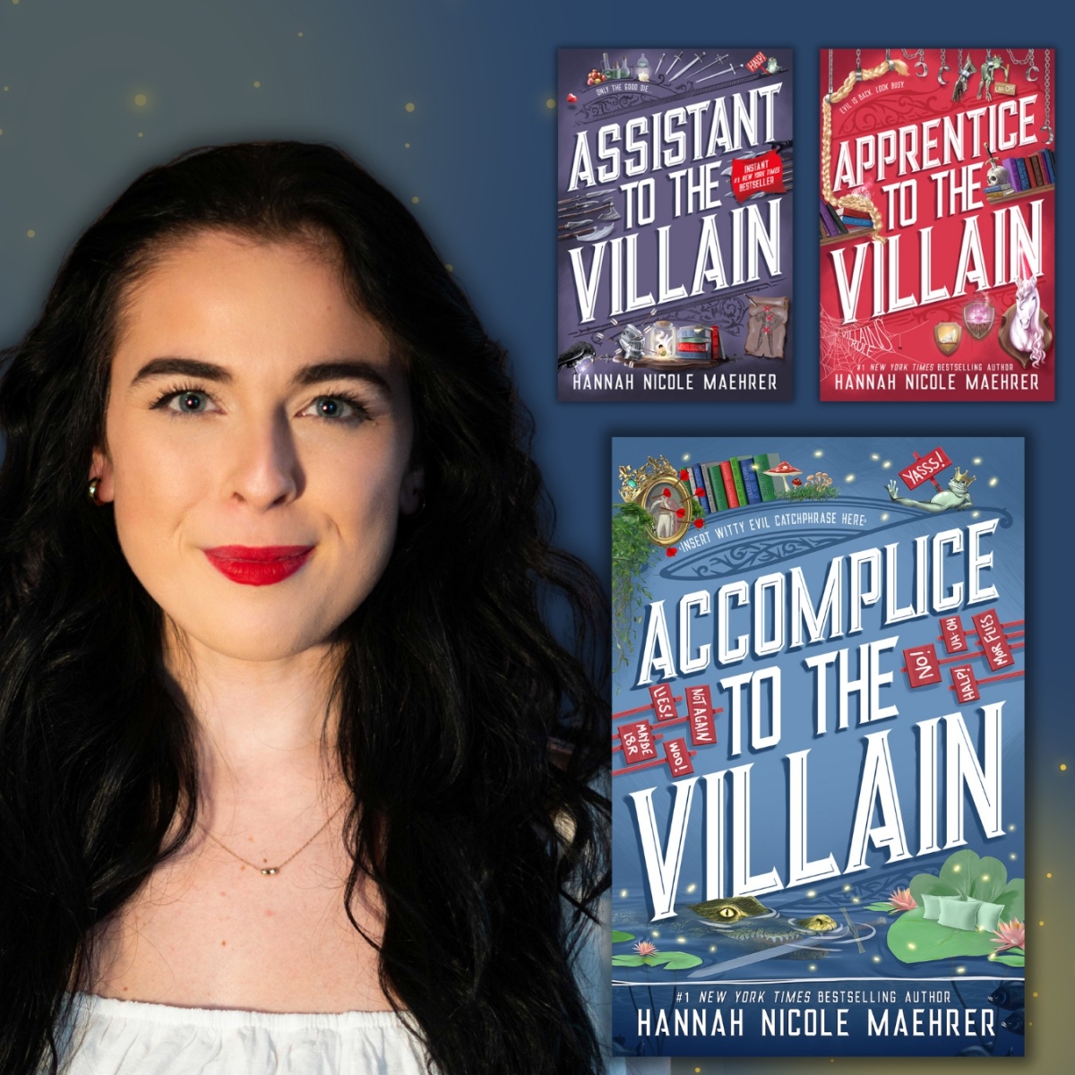 On Writing Darkly Charming Villainous Love with Hannah Nicole Maehrer