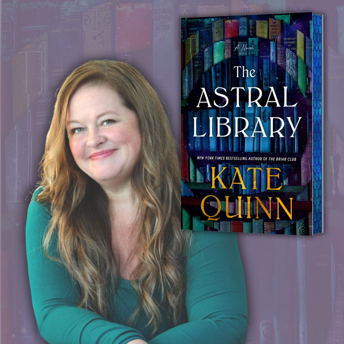 Bestselling Author Kate Quinn