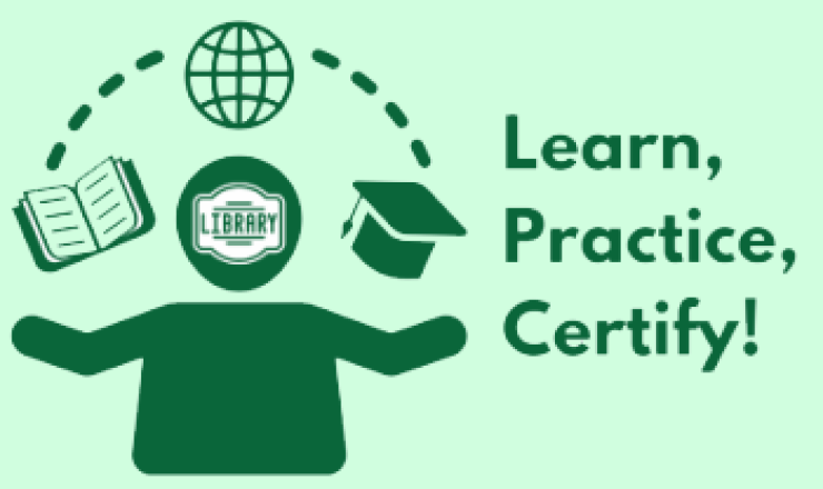 Learn, Practice, Certify with the Washington State Library